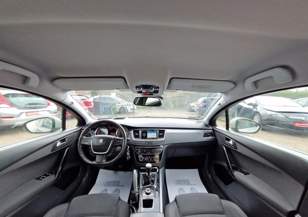 Peugeot 508 cena 42900 przebieg: 182000, rok produkcji 2014 z Kwidzyn małe 781